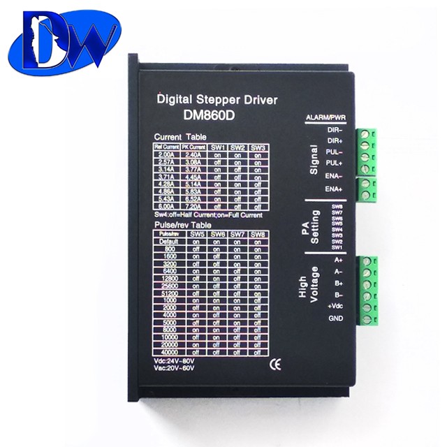 DM860D 2 phase digital stepper motor driver