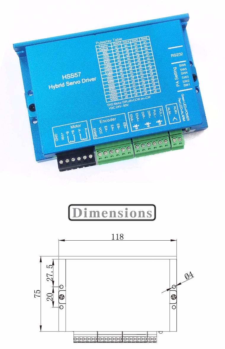 nema 23 closed loop stepper motor