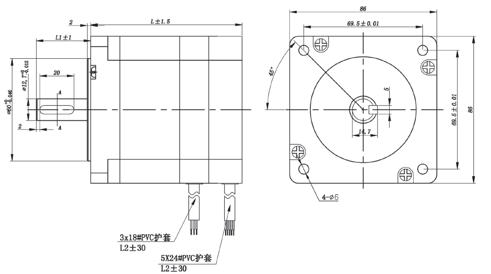 48v brushless dc motor